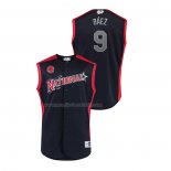 Maglia Baseball Bambino All Star 2019 Chicago Cubs Javier Baez Player National League Blu