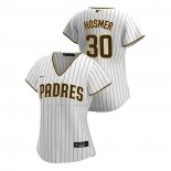 Maglia Baseball Donna San Diego Padres Eric Hosmer Replica Home 2020 Bianco