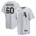 Maglia Baseball Uomo Chicago White Sox Dallas Keuchel Home Replica Player Nero Bianco