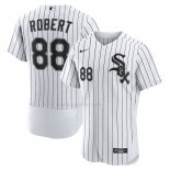 Maglia Baseball Uomo Chicago White Sox Luis Robert Home Autentico Bianco