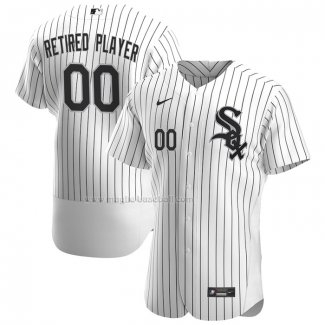 Maglia Baseball Uomo Chicago White Sox Pick-A-player Retired Roster Home Autentico Bianco