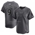 Maglia Baseball Uomo New York Mets Brandon Nimmo Limited Nero