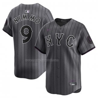 Maglia Baseball Uomo New York Mets Brandon Nimmo Limited Nero